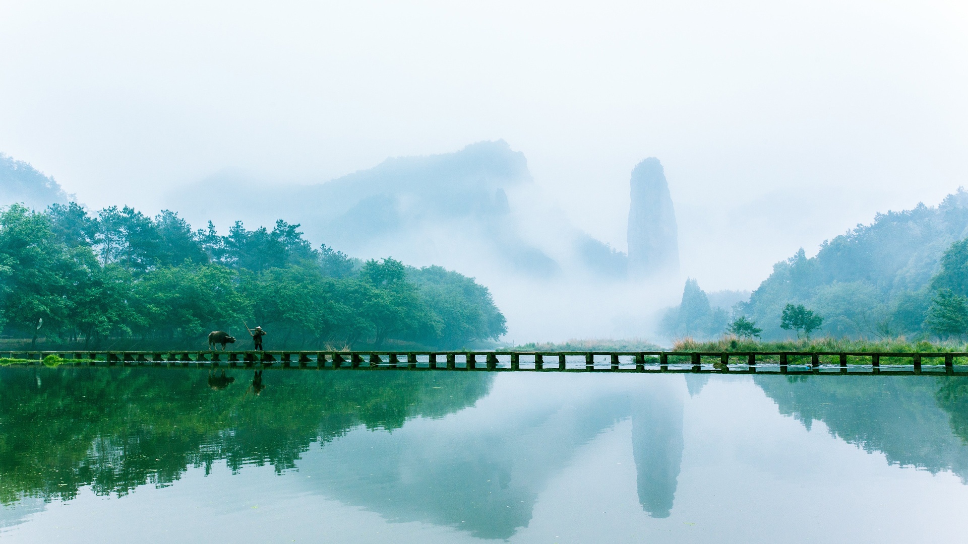 清明节 桂林 阳朔 山水 风景大片壁纸清明节壁纸图片_桌面壁纸图片