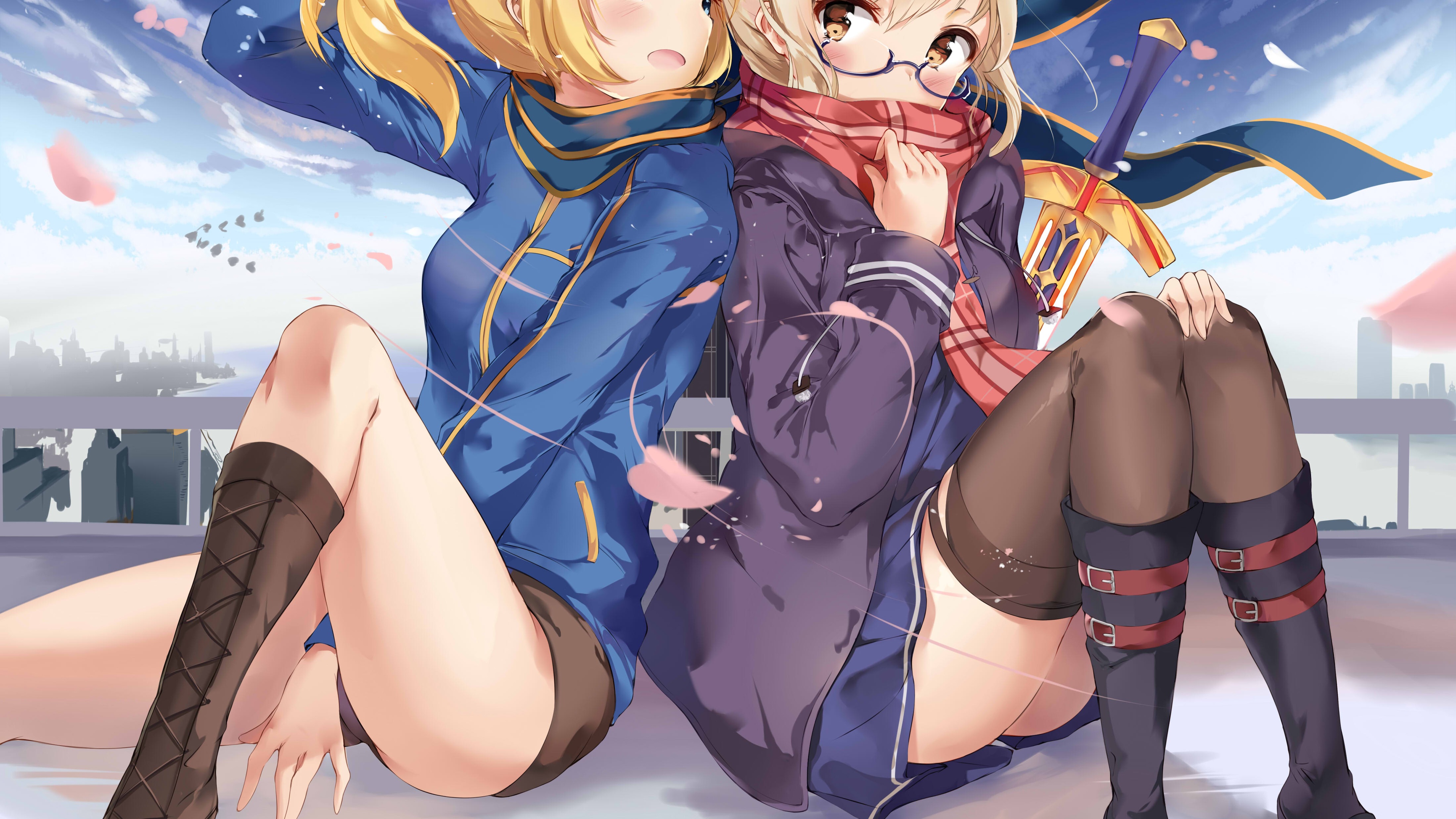 神秘的女主角fate4k动漫壁纸壁纸