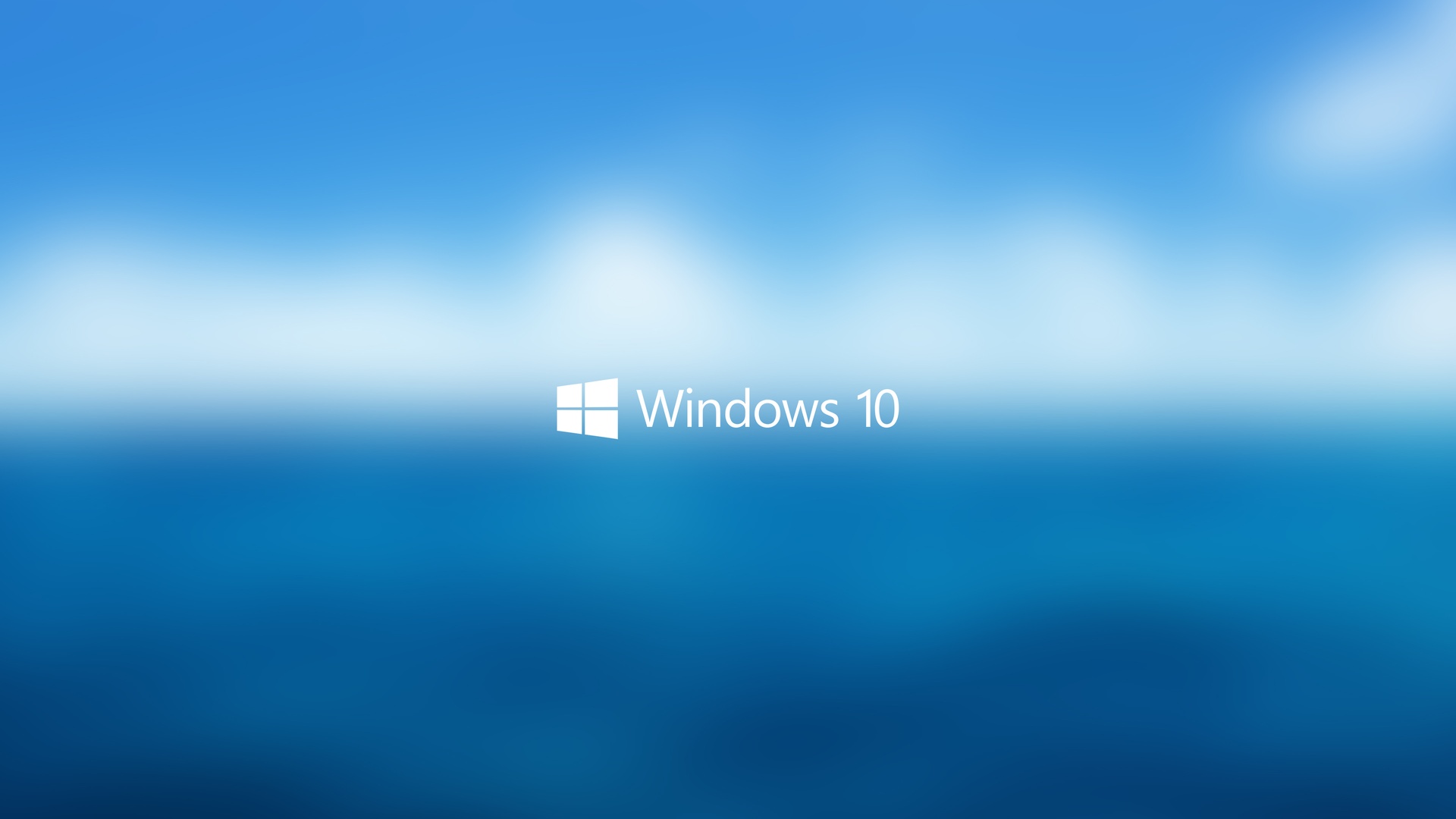 蓝色天空 水 windows10 4k壁纸壁纸蓝色天空壁纸图片_桌面壁纸图片