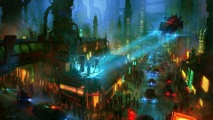 赛博朋克赛博朋克2077科幻城市cyberpunk