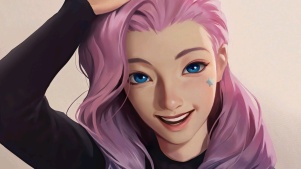 互动鼠标拖尾星籁歌姬萨勒芬妮