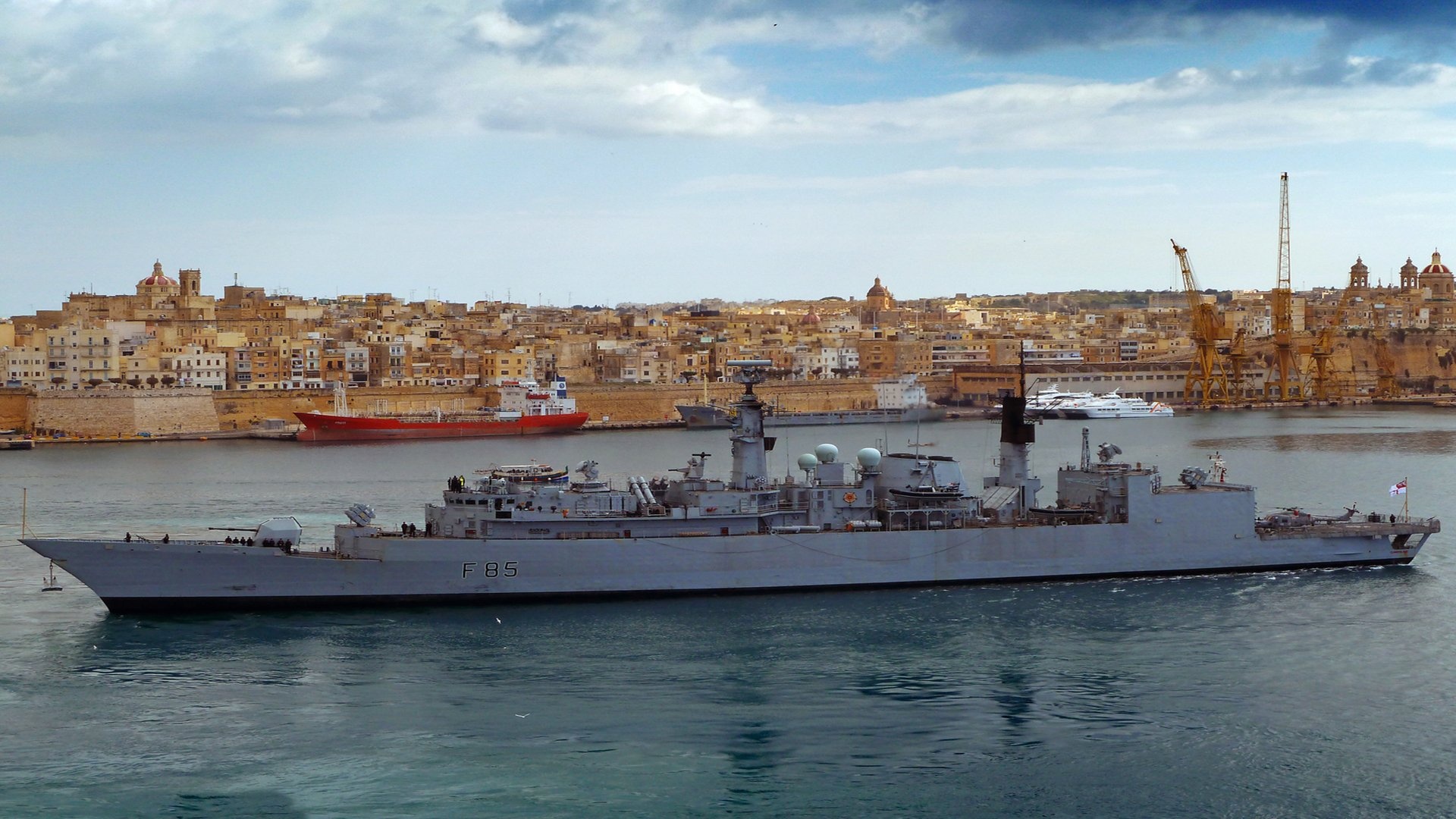 军事海军舰船护卫舰军事天地壁纸