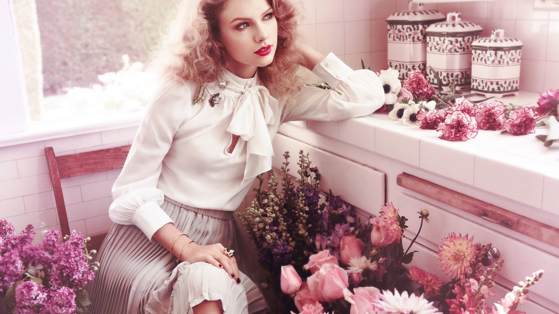 明星风尚泰勒壁纸1