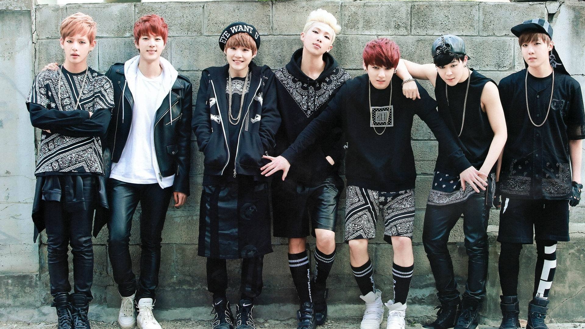 日韩明星bts防弹少年团明星风尚壁纸4