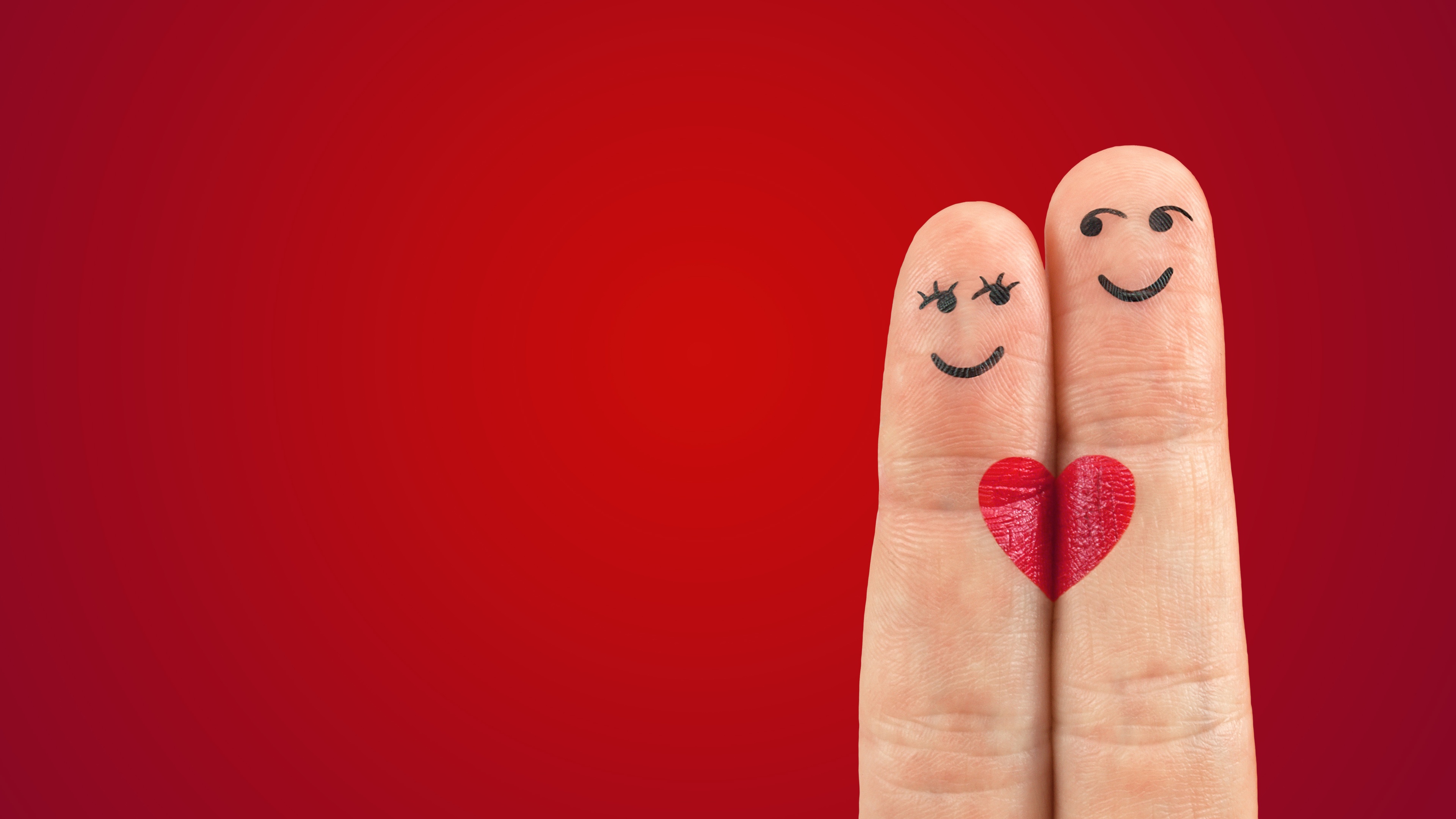 爱情 手指 爱心 七夕 情人节壁纸