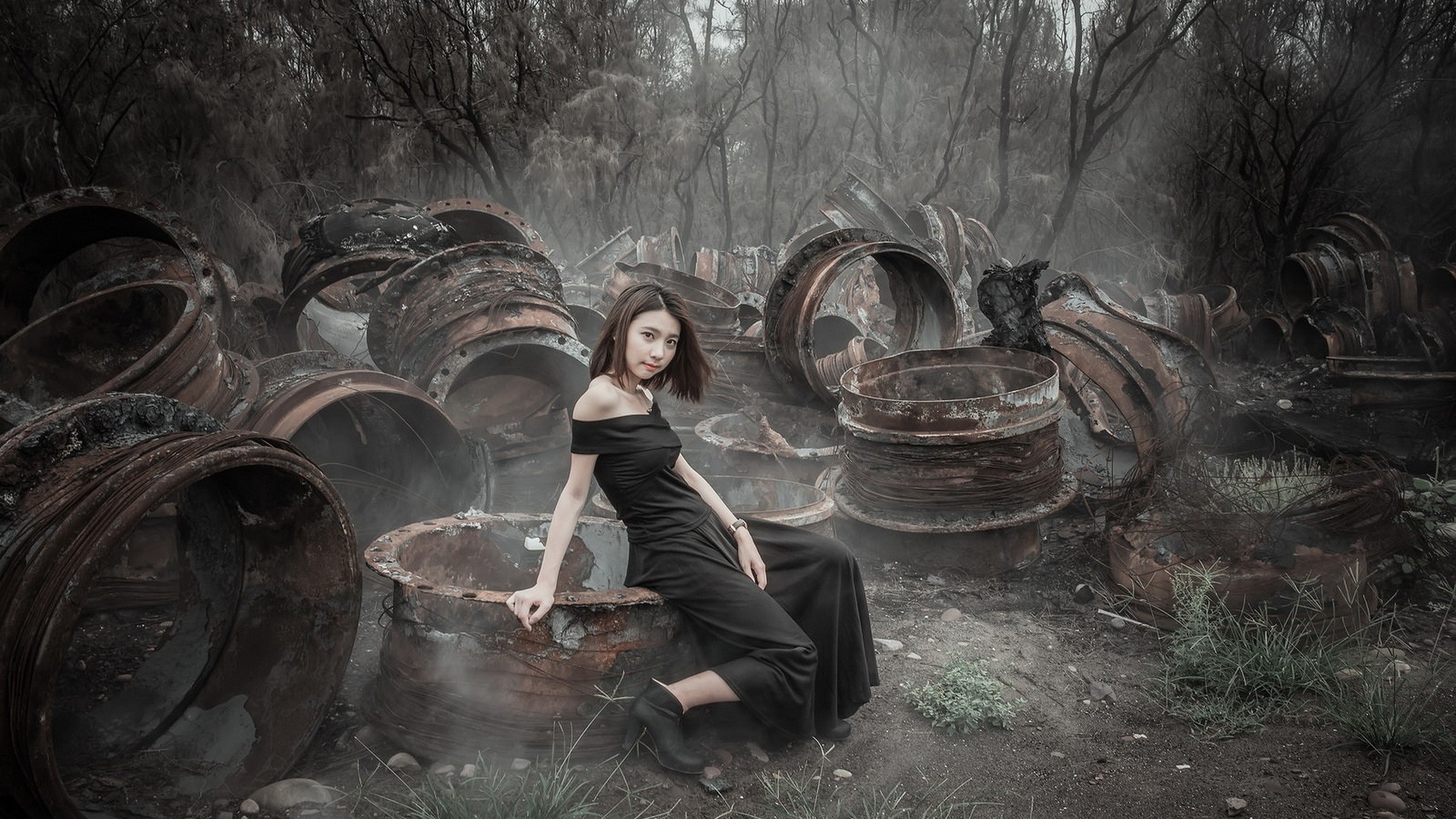 文艺美女壁纸73