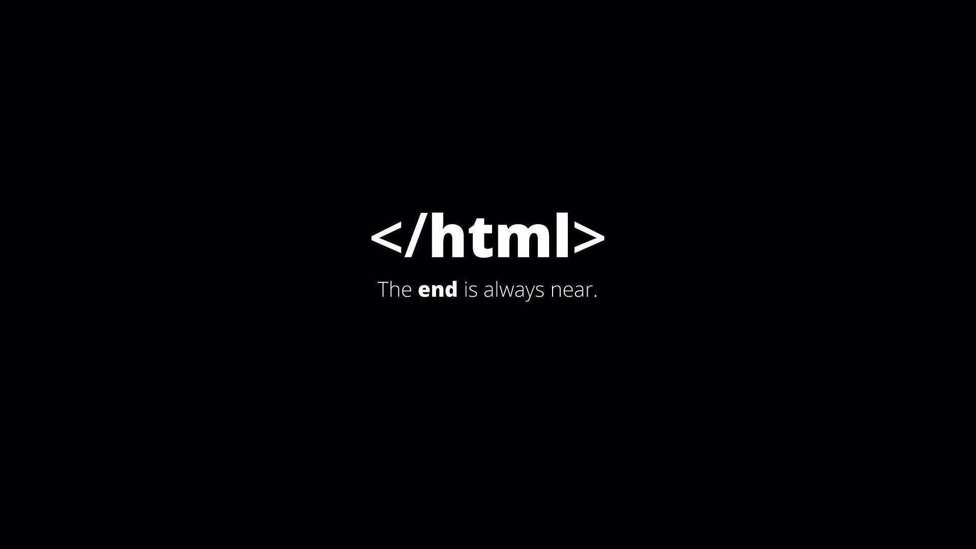 文字 html 程序员 文字控壁纸