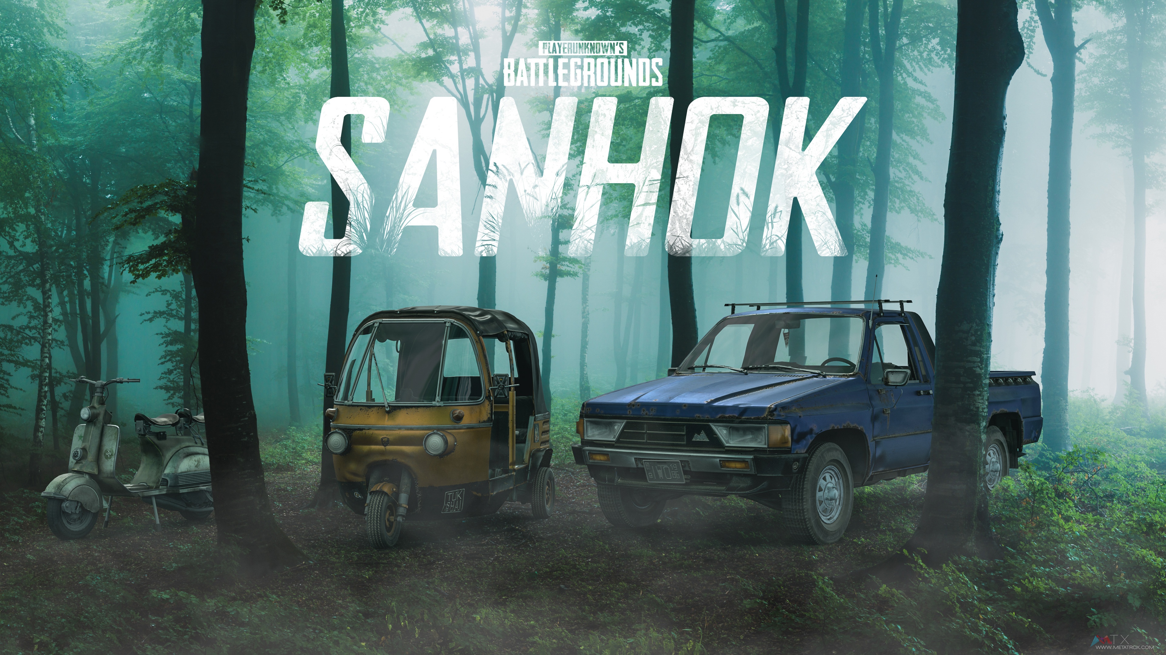 Pubg Sanhok 绝地求生 吃鸡4k壁纸壁纸