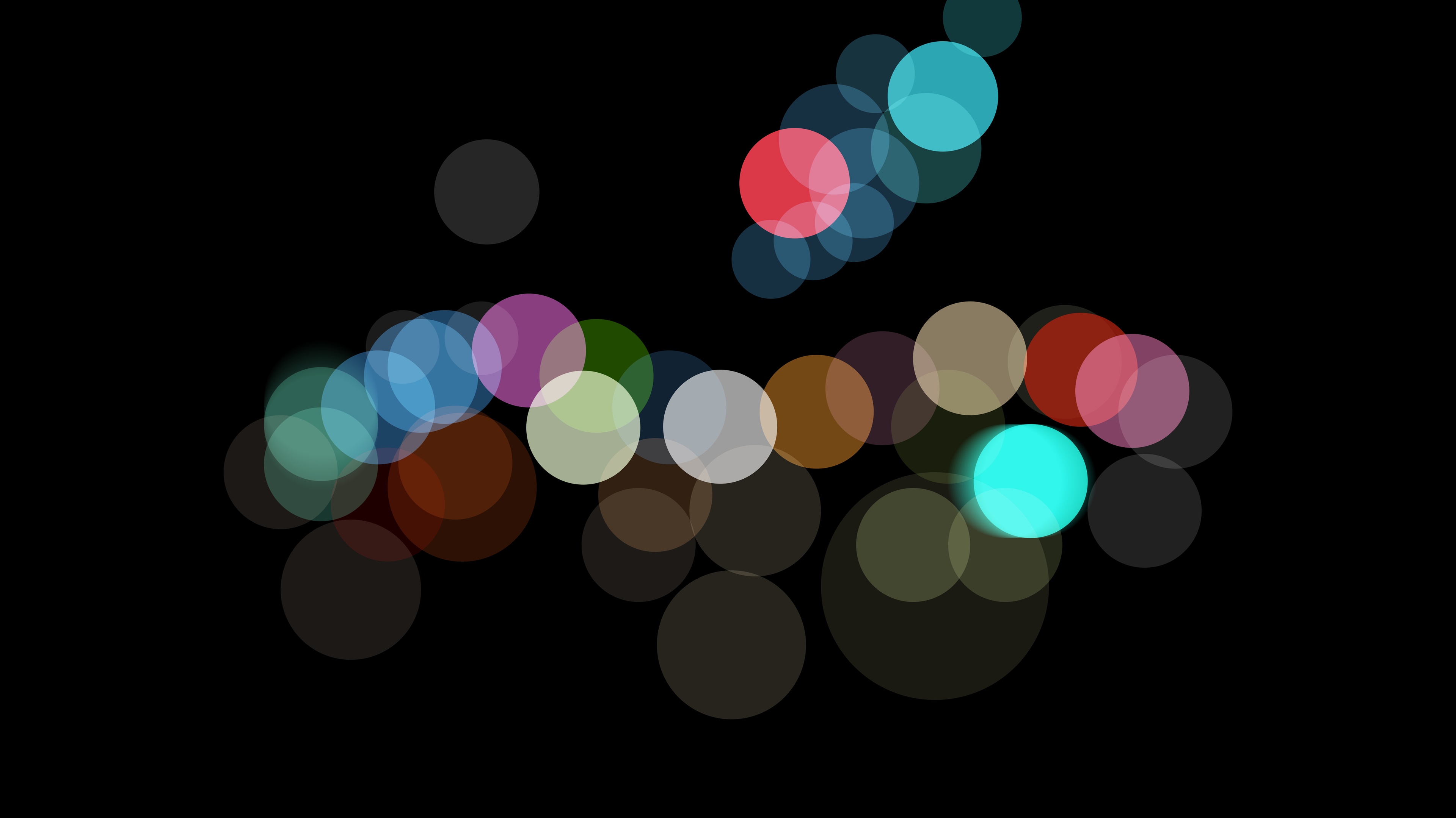 苹果静态壁纸有个圆圈图片