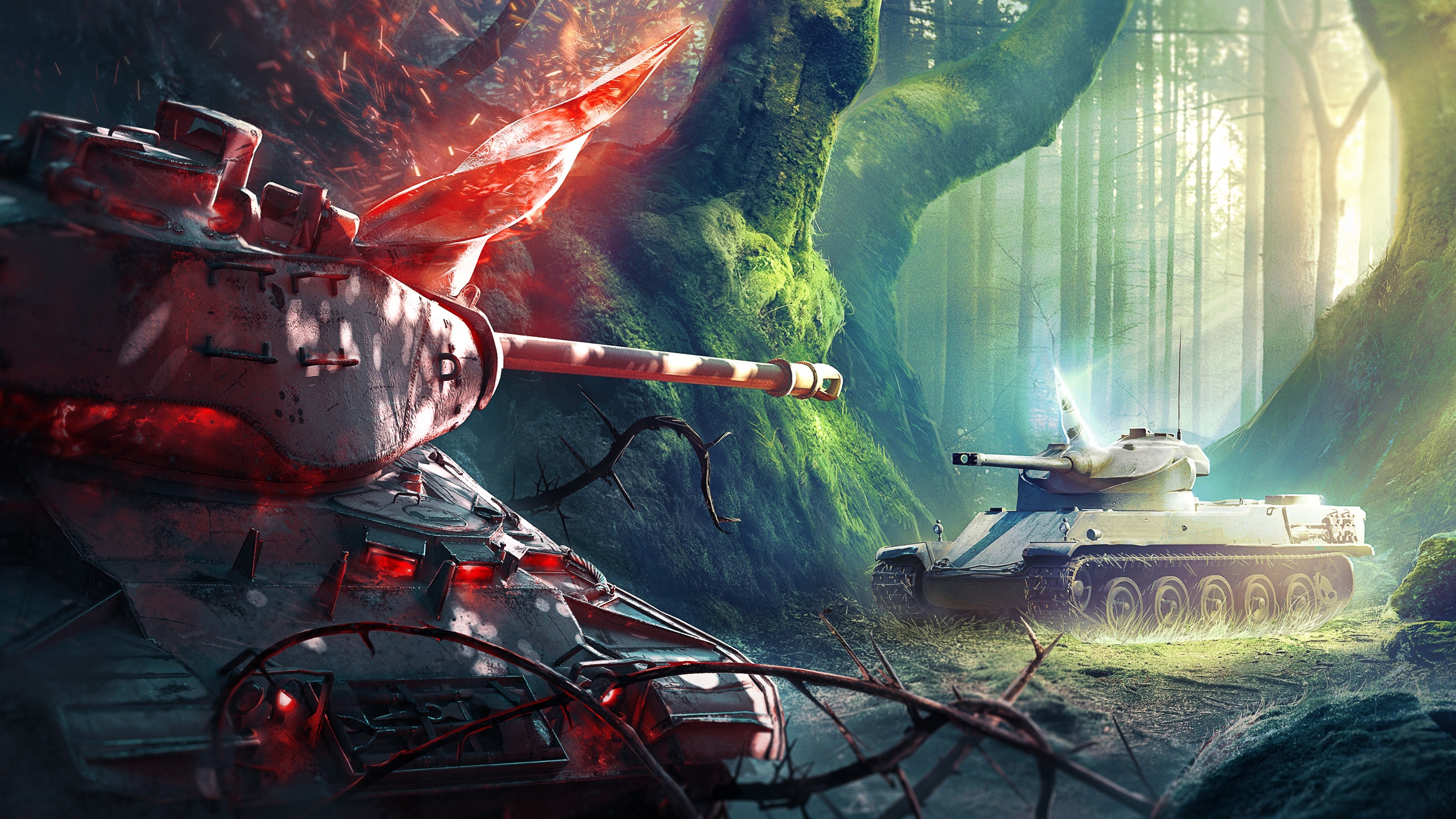 world of tanks 坦克世界带鱼屏壁纸 3440x1440壁纸