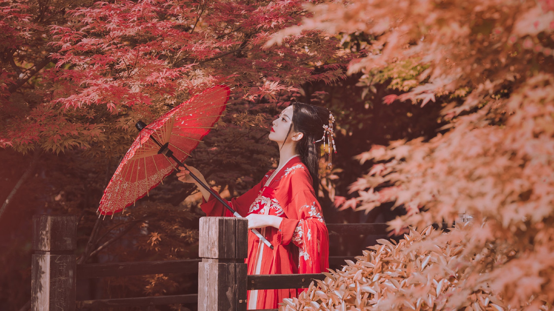 古装美女清纯高清桌面壁纸壁纸3