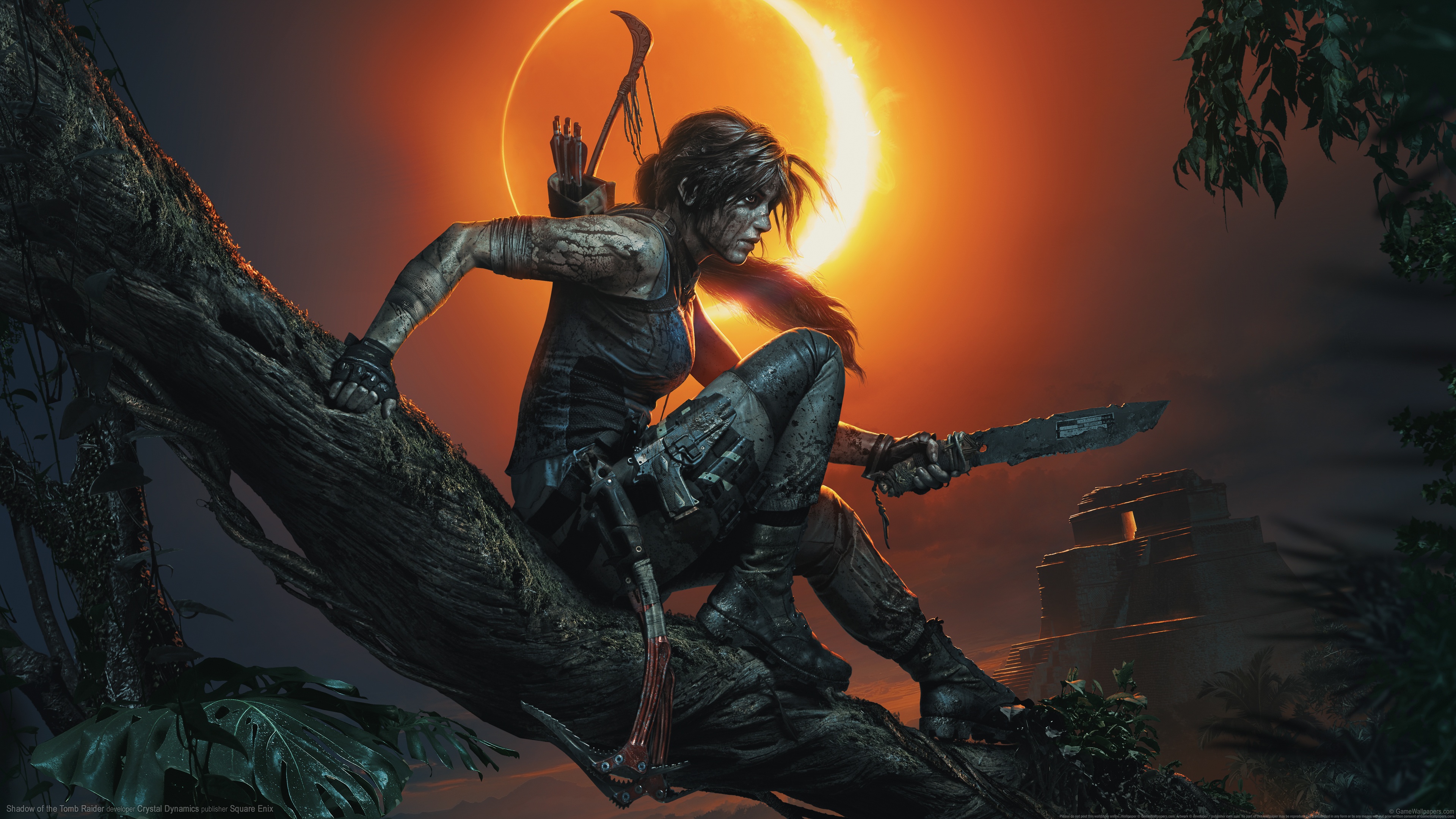 古墓丽影 暗影 Shadow Of Tomb Raider 壁纸 游戏静态壁纸 静态壁纸下载 元气壁纸