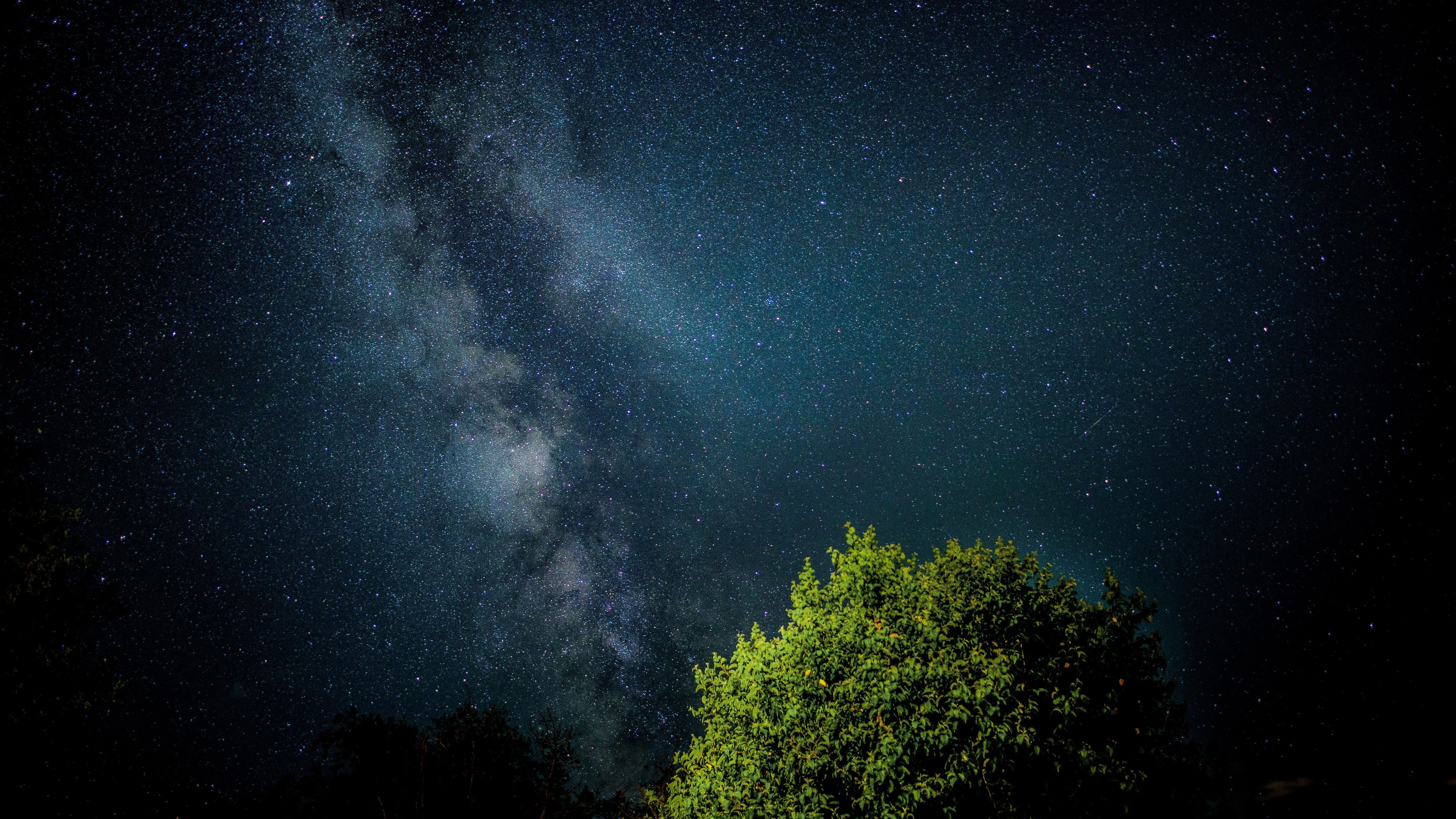 风景 夜空 宇宙星空 星星 4k专区壁纸