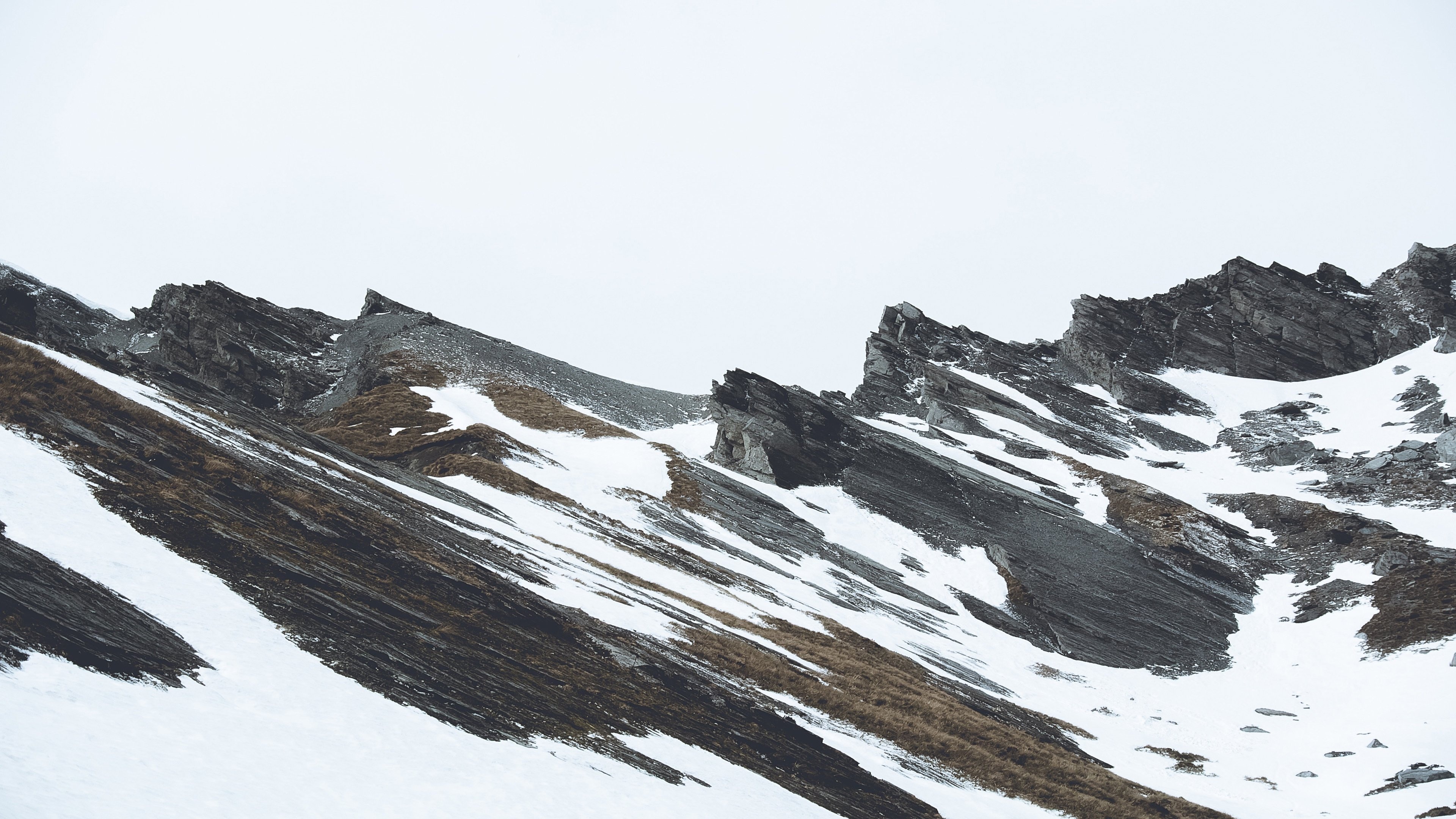 风景 雪山 山峰 4K专区壁纸