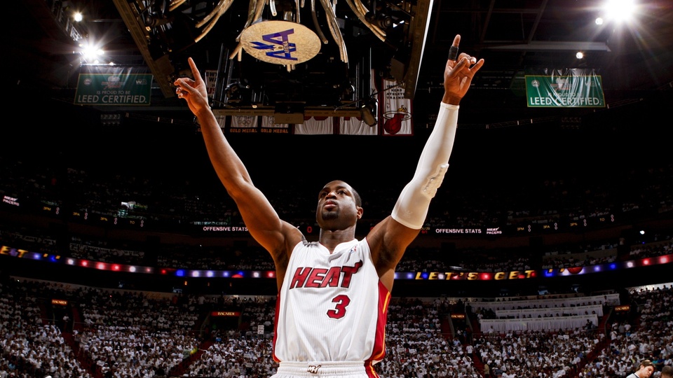 体育 NBA 热火 韦德 MVP 劲爆体育壁纸