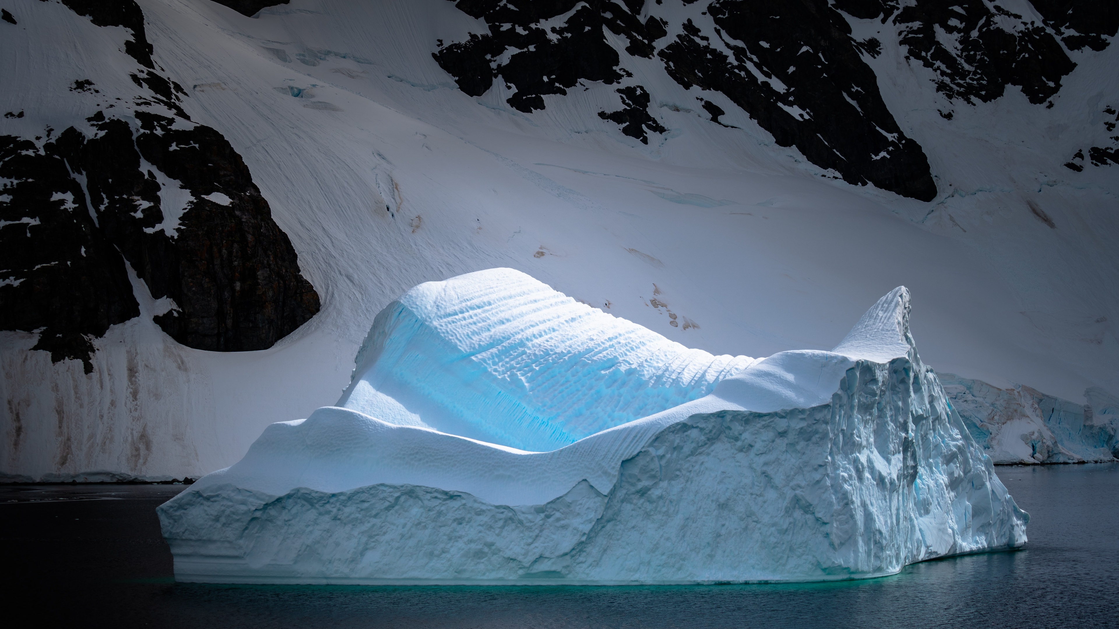 冰 自然景观壁纸(风景静态壁纸) 