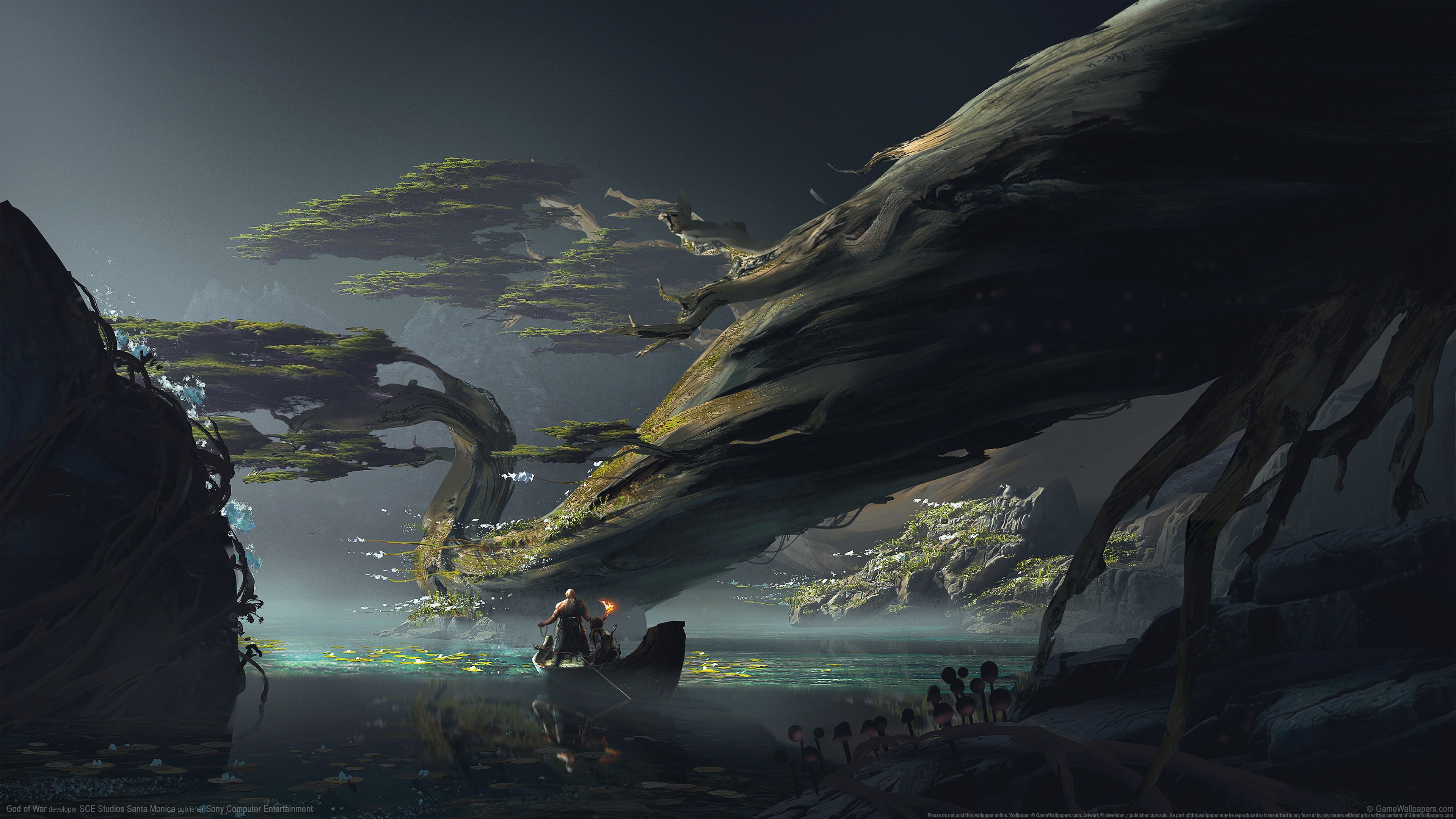 战神godofwar2017游戏风景4k壁纸壁纸