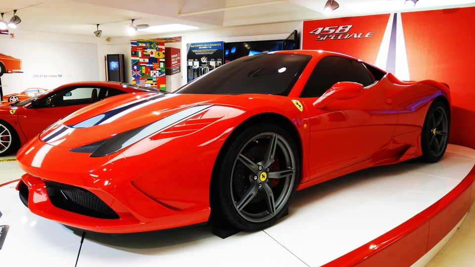 红色 法拉利 458speciale 桌面 壁纸壁纸
