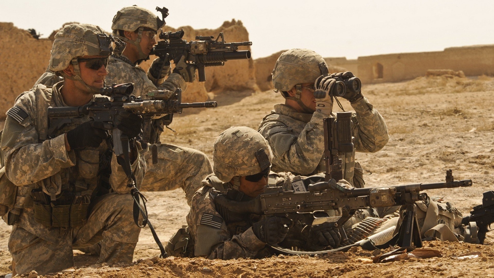 美国士兵壁纸图片