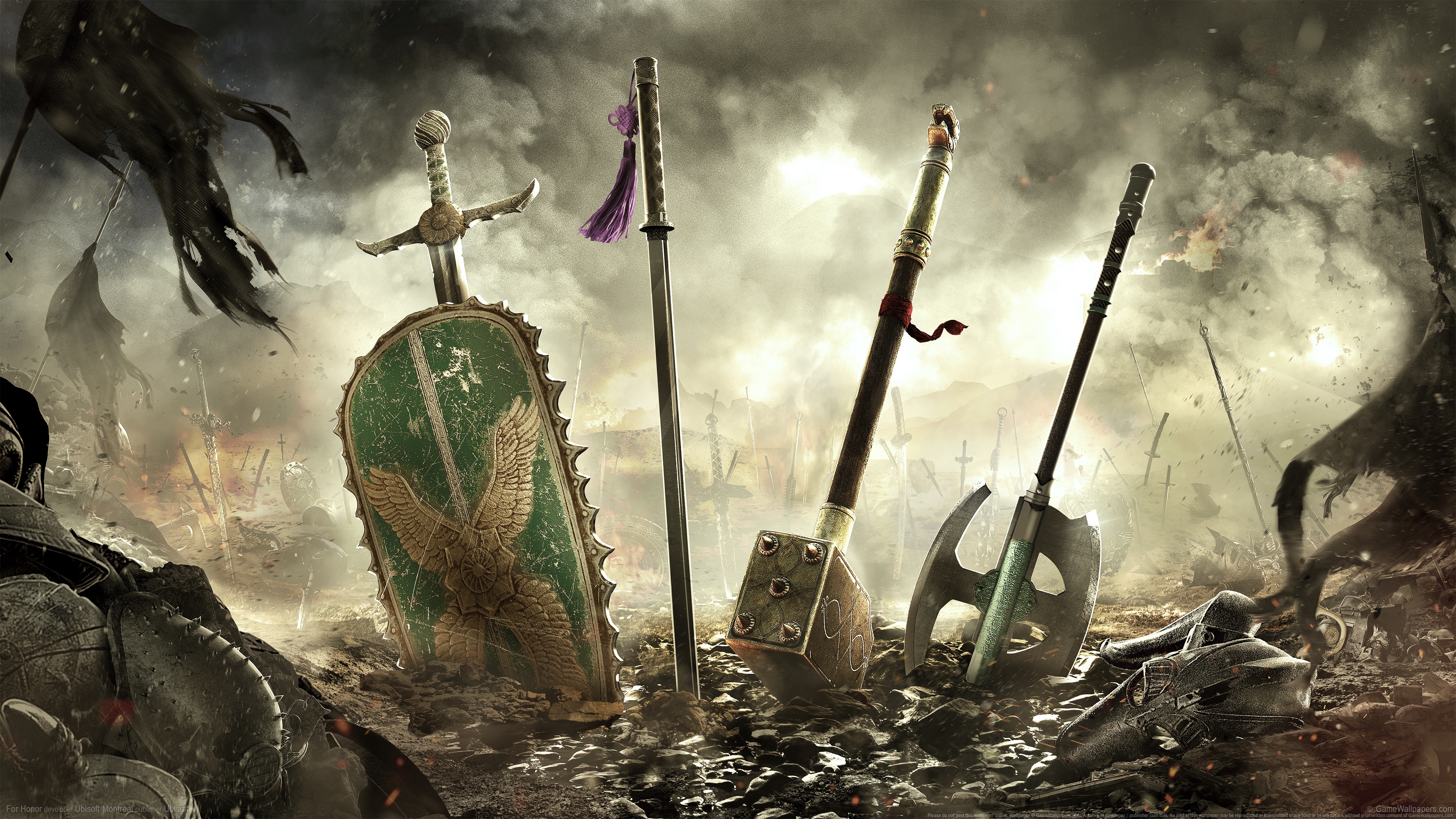 荣耀战魂(for honor) 兵器 4k 游戏壁纸壁纸
