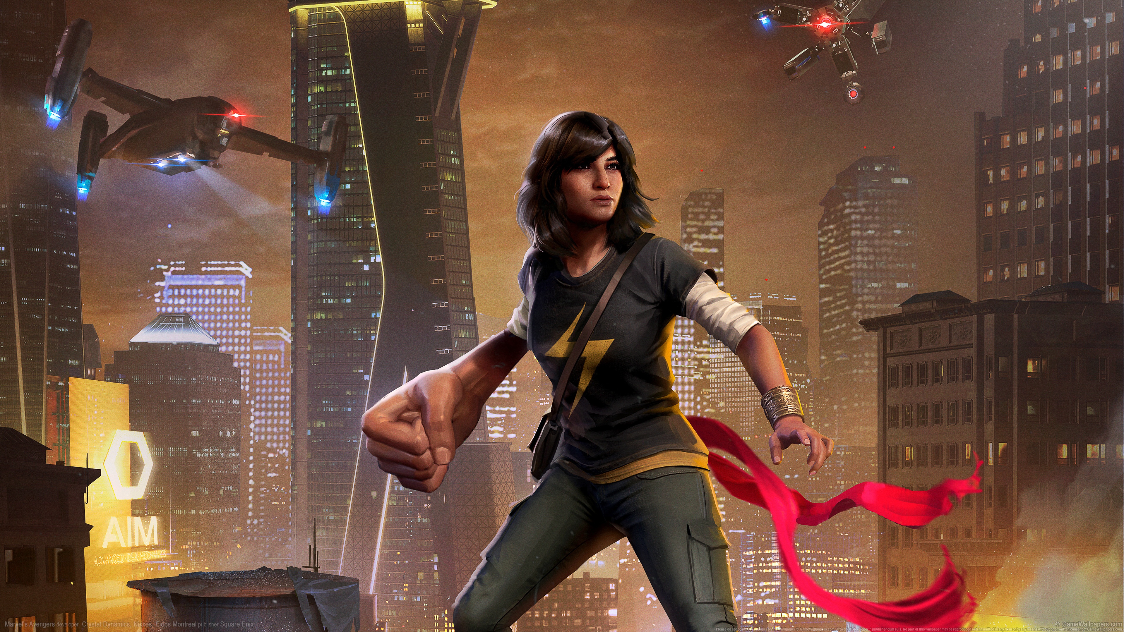 漫威复仇者联盟marvelsavengers4k游戏壁纸壁纸