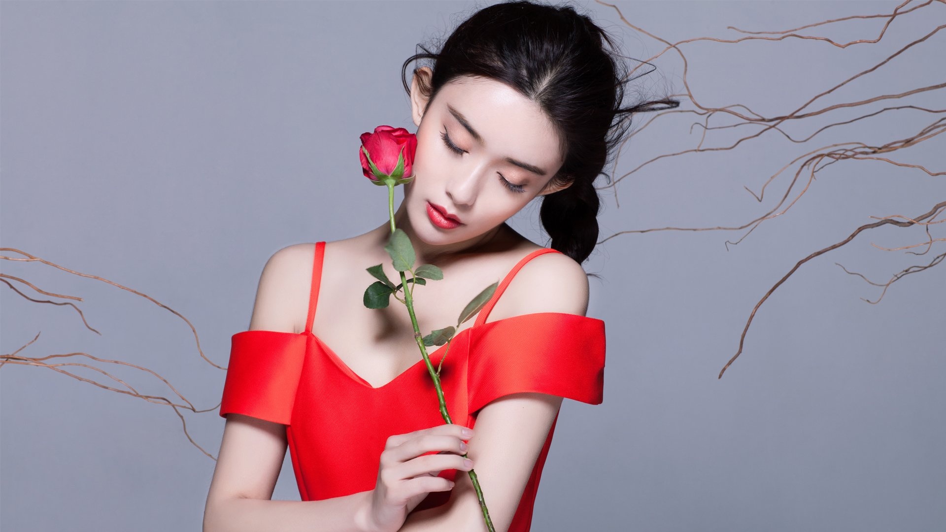 内地明星孟子义明星风尚壁纸4