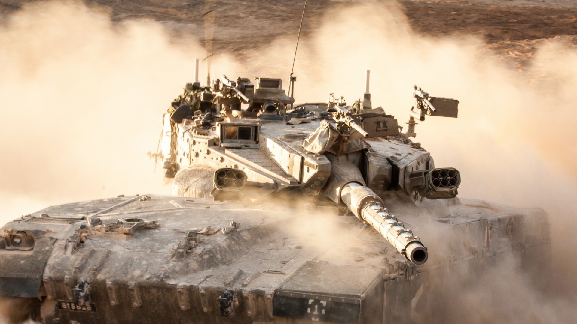 军事陆战之王坦克以色列梅卡瓦主战坦克军事天地壁纸1