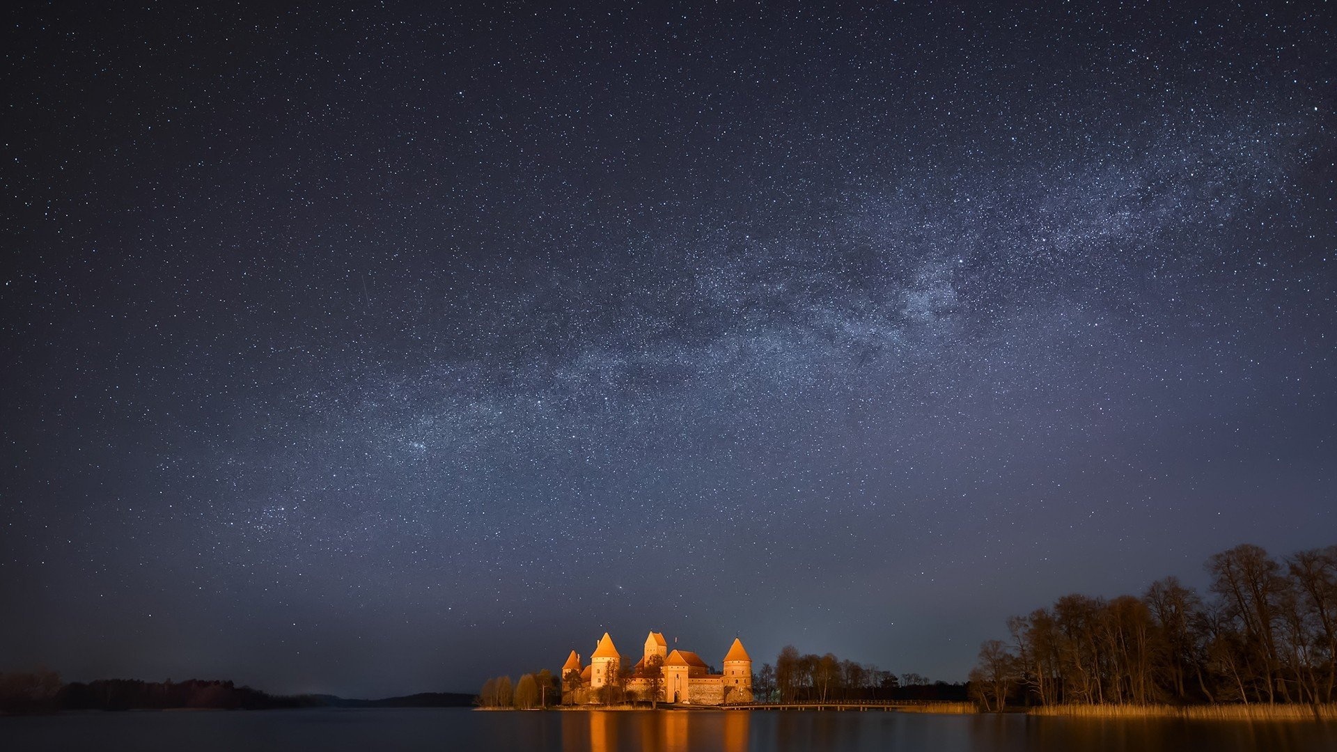 风景 夜空 宇宙星空 风景大片壁纸