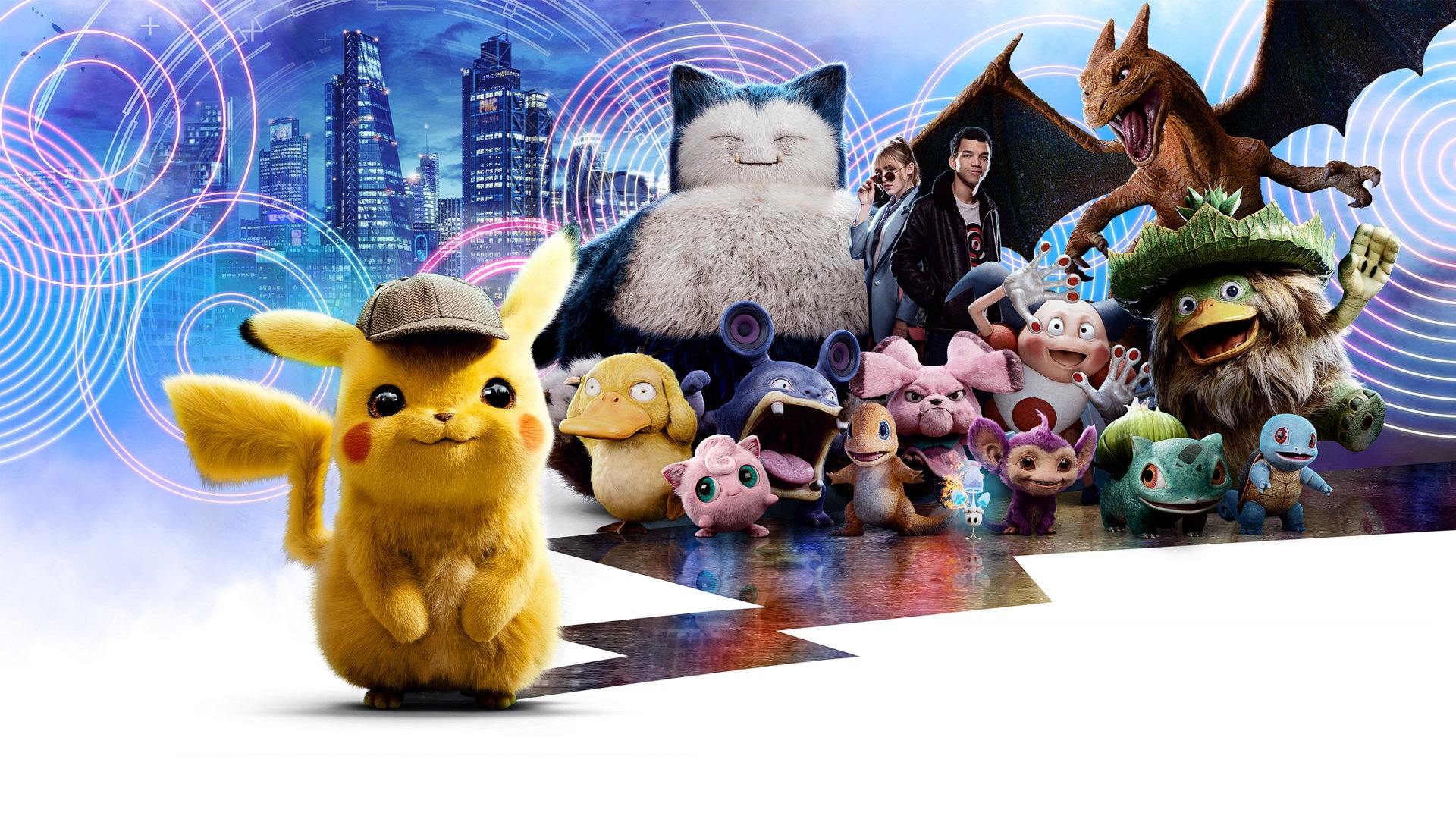 大侦探皮卡丘高清桌面壁纸壁纸