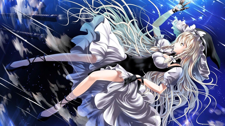 动漫 雾雨魔理沙 东方project壁纸(动漫静态壁纸) - 静态壁纸下载 - 元气壁纸