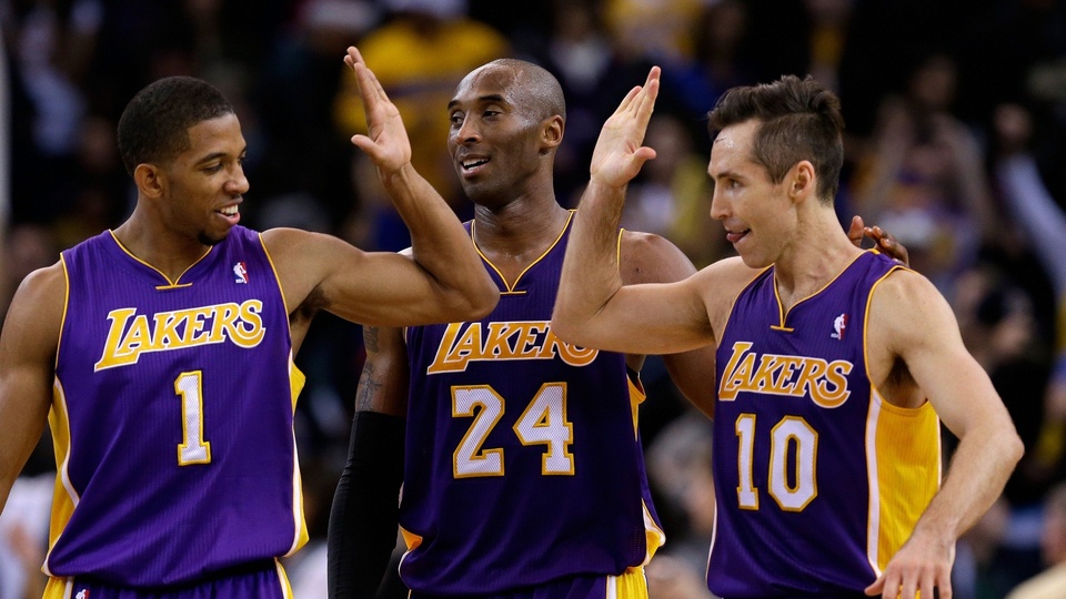 体育 NBA 湖人队 科比 纳什 劲爆体育壁纸
