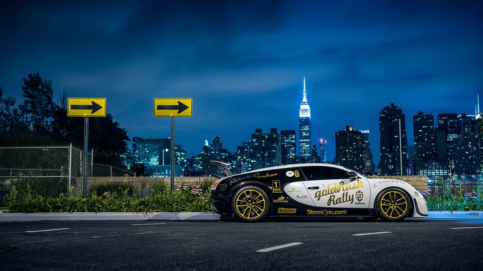 布加迪威龙 超级运动 城市 纽约市 方向标志 桌面 壁纸壁纸