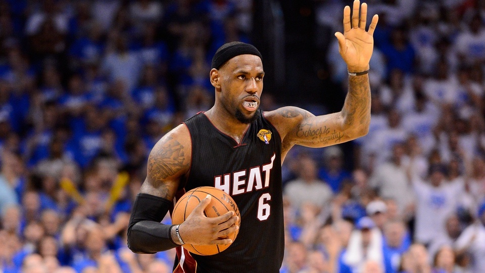 体育 NBA 热火队 詹姆斯 MVP 劲爆体育壁纸【1】