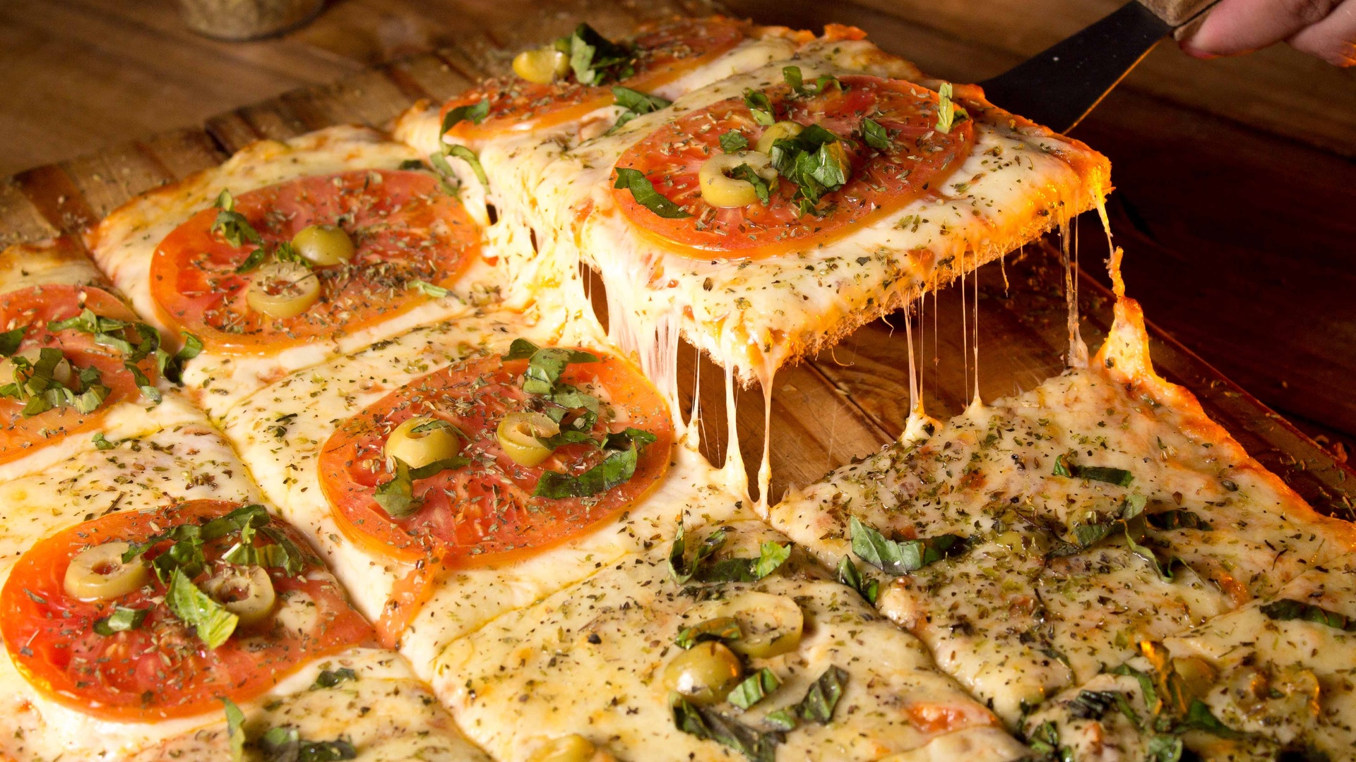 美食 比萨店4k美食图片壁纸