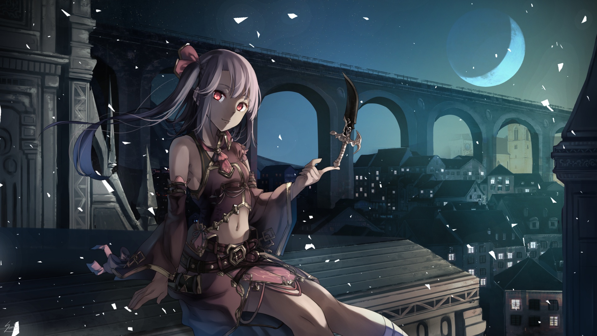 动漫 插画 唯美 少女壁纸【178】(动漫静态壁纸) - 静态壁纸下载