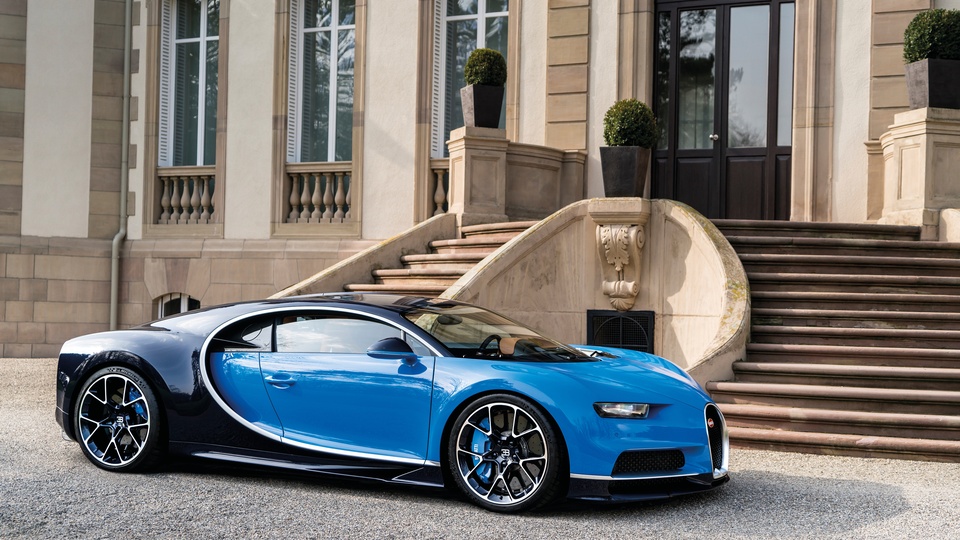 豪宅 布加迪Chiron 4k图片壁纸壁纸