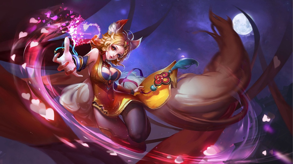 王者荣耀 妲己 魅惑之狐 游戏壁纸壁纸