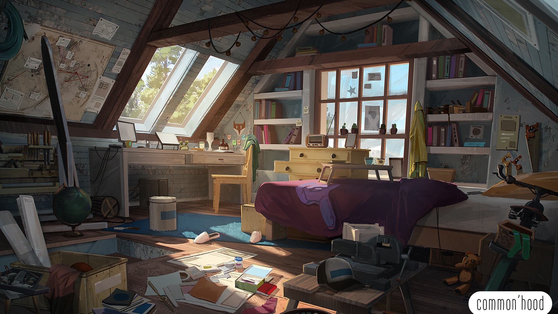 动漫 唯美 插画 动漫风景壁纸【49】