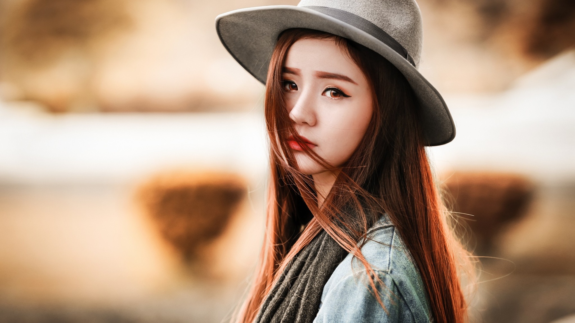 文艺 美女壁纸【329】(美女静态壁纸) - 静态壁纸下载 - 元气壁纸