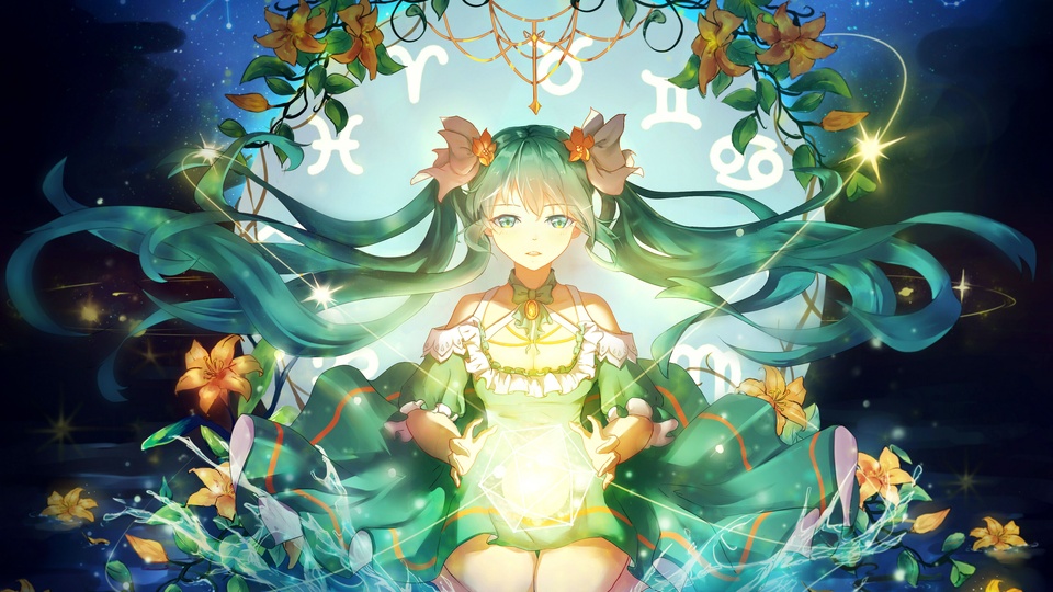 魔法初音未来高清壁纸壁纸