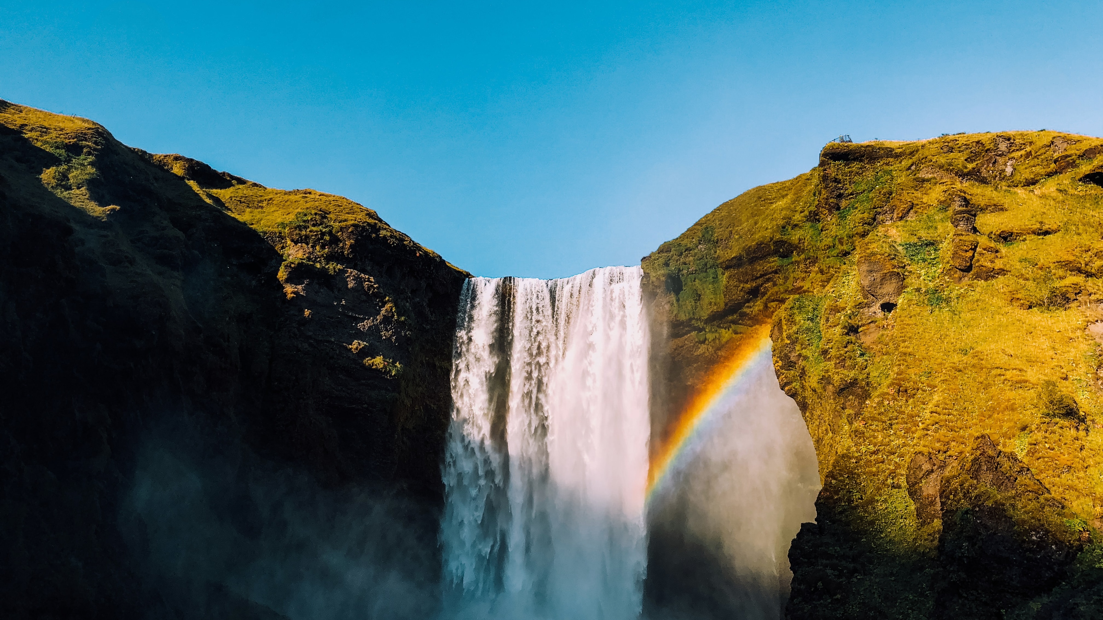瀑布自然景观壁纸1