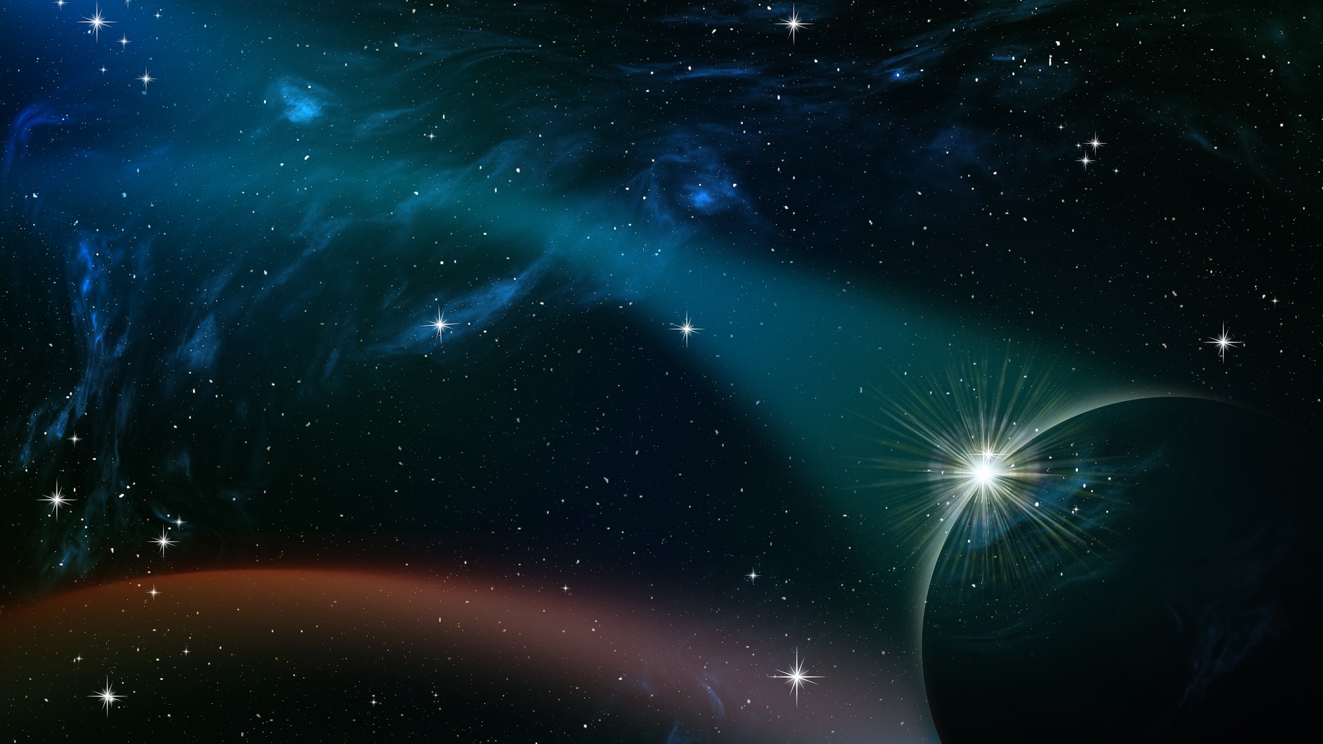 空间天空行星幻想星星夜星座设计背景壁纸空间壁纸图片 桌面壁纸图片 壁纸下载 元气壁纸