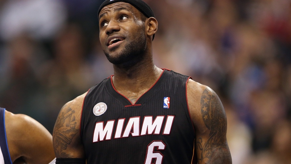 体育 NBA 热火队 詹姆斯 劲爆体育壁纸【3】