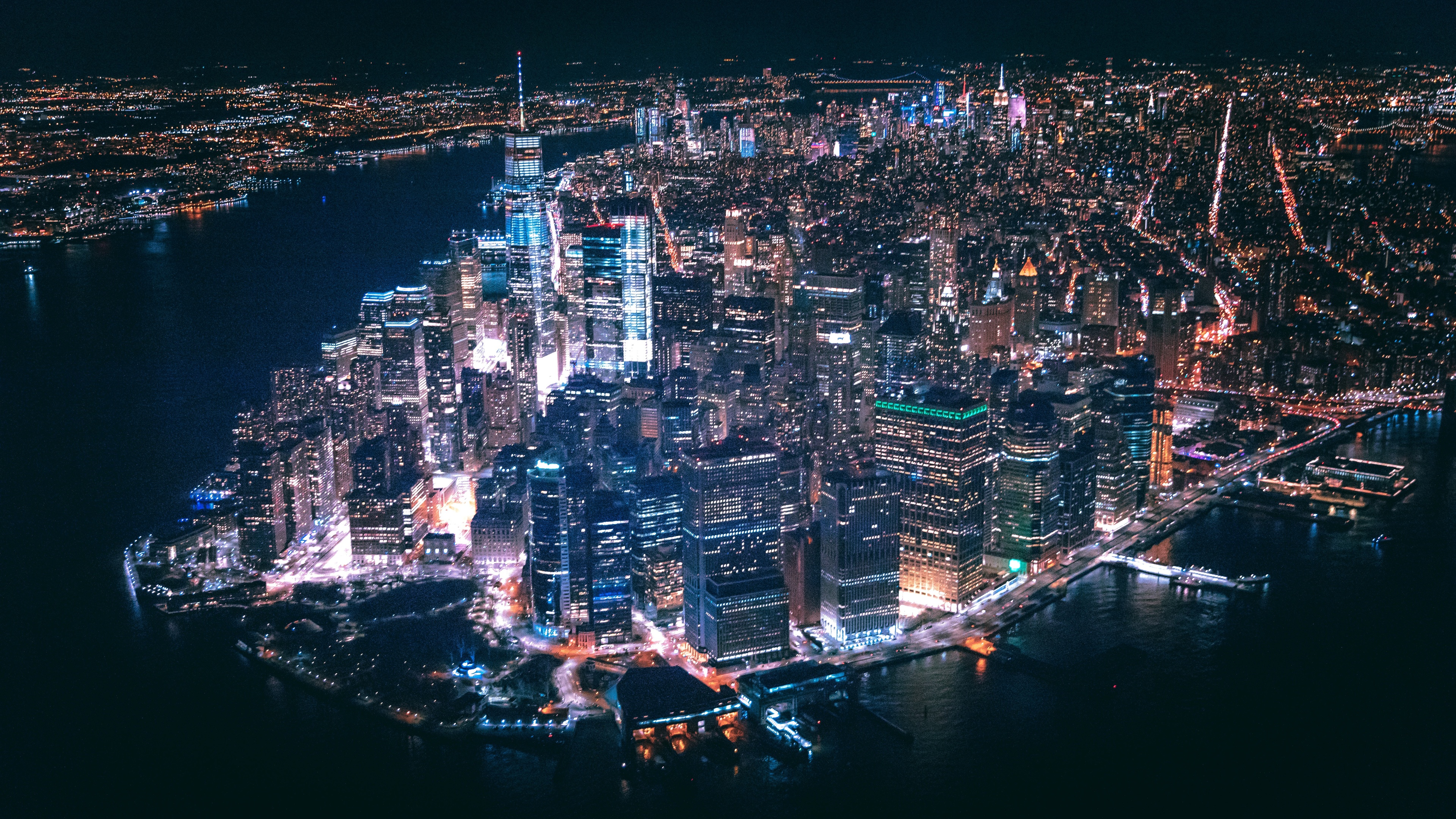 纽约夜景壁纸高清图片