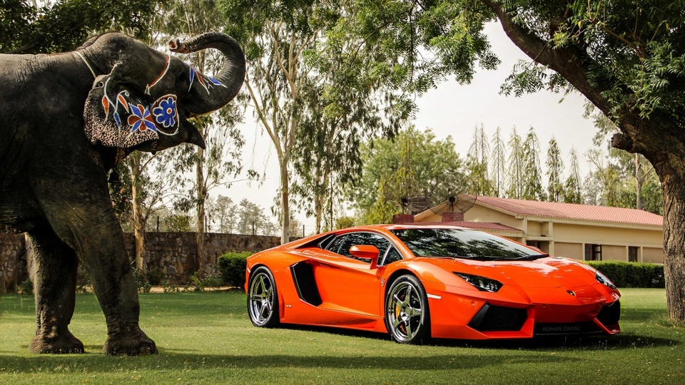 兰博基尼 LP700壁纸