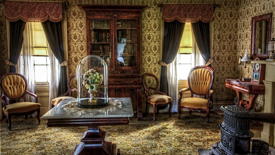 老式客房 维多利亚时代的生活 4k图片壁纸