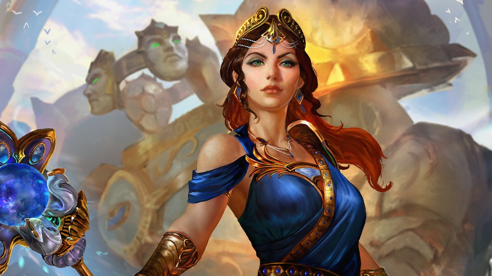 Mastery Skins As Hera Smite壁纸