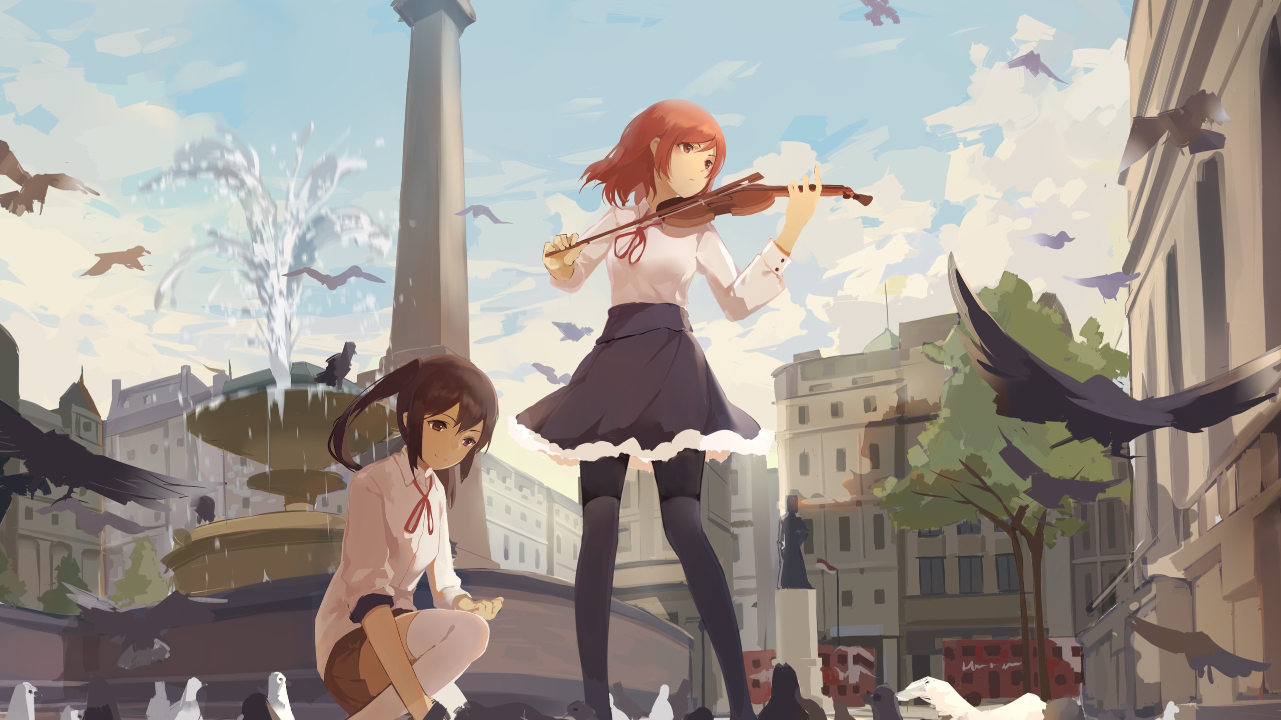 唯美美少女壁纸