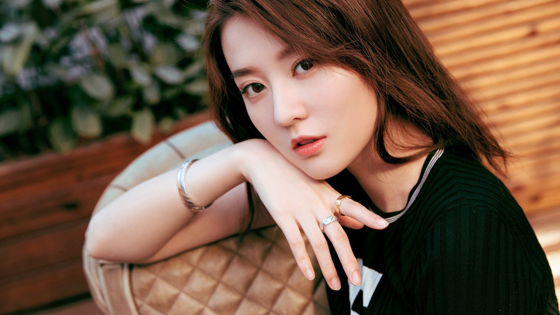 明星风尚乔欣壁纸2