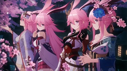 崩坏学院3落樱和服少女